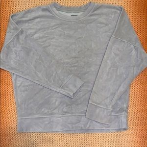 aerie grey crew neck